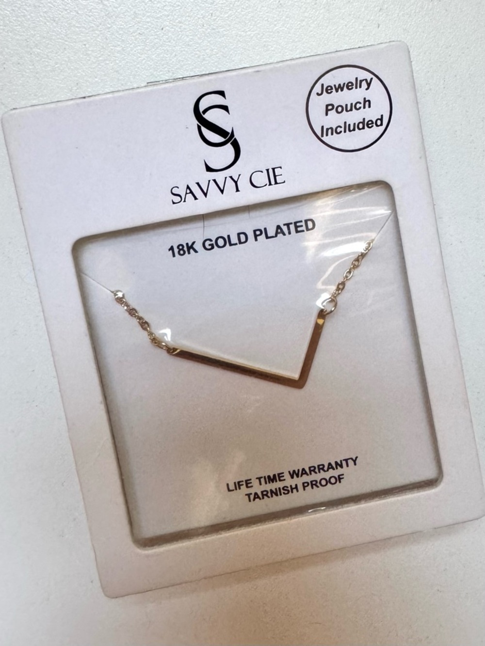 Initial “L” Gold Plated  Necklace- NWT